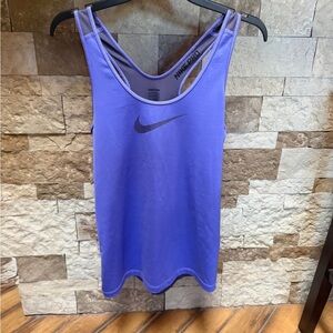 Nike Pro Tank Purple Large